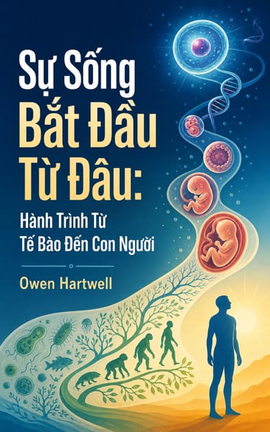 Book cover for Sự Sống Bắt Đầu Từ Đâu: Hành Trình Từ Tế Bào Đến Con Người