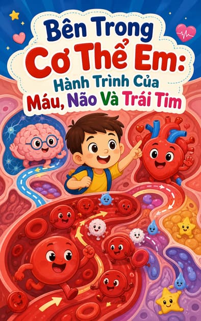 Book cover for Bên Trong Cơ Thể Em: Hành Trình Của Máu, Não Và Trái Tim