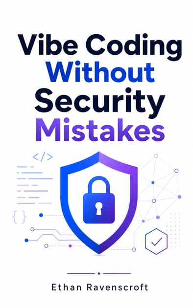 Book cover for Vibe Coding Without Security Mistakes