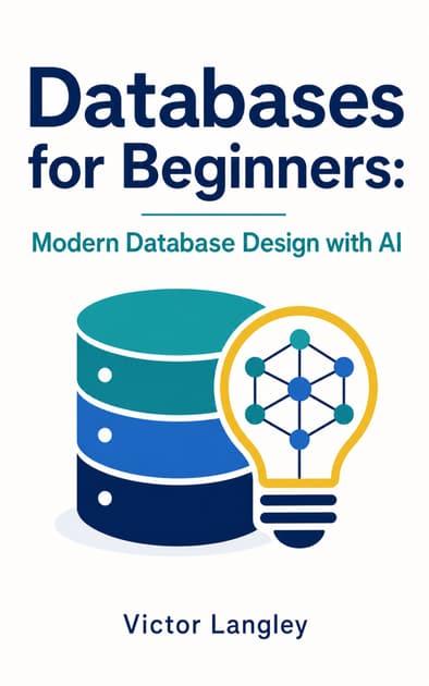 Book cover for Databases for Beginners: Modern Database Design with AI