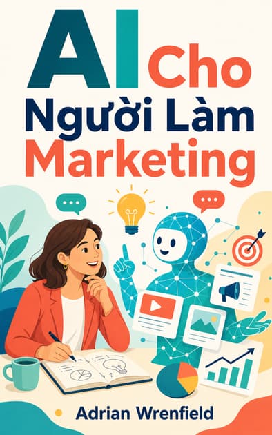 Book cover for AI Cho Người Làm Marketing