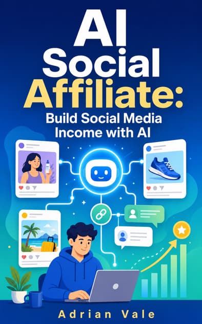 Book cover for AI Social Affiliate: Build Social Media Income with AI