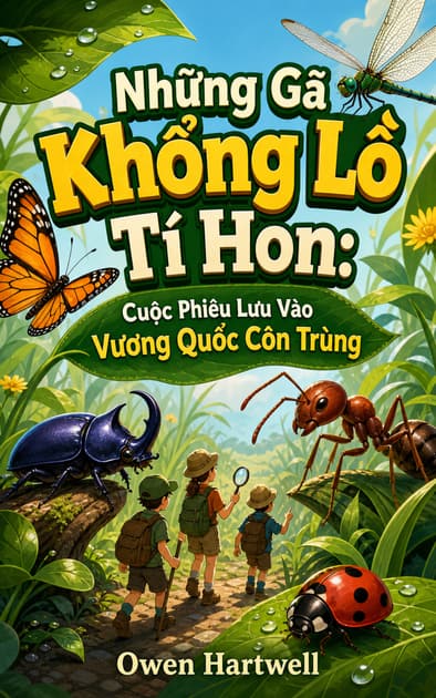 Book cover for Những Gã Lực Sĩ Tí Hon: Cuộc Phiêu Lưu Vào Vương Quốc Côn Trùng