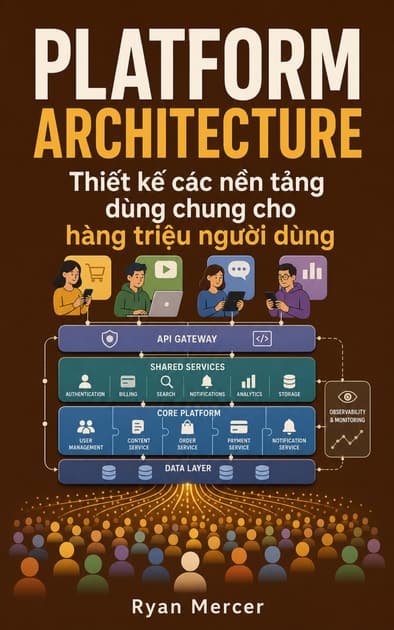 Book cover for Platform Architecture Thiết kế các nền tảng dùng chung cho hàng triệu người dùng
