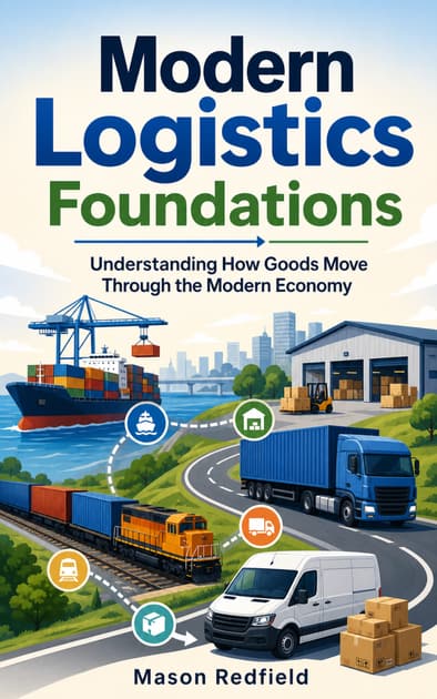 Book cover for Modern Logistics Foundations Understanding How Goods Move Through the Modern Economy