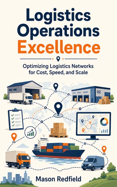 Book cover for Logistics Operations Excellence Optimizing Logistics Networks for Cost, Speed, and Scale