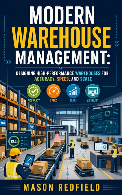 Book cover for Modern Warehouse Management: Designing High-Performance Warehouses for Accuracy, Speed, and Scale
