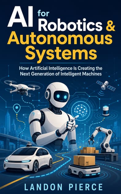 Book cover for AI for Robotics & Autonomous Systems: How Artificial Intelligence Is Creating the Next Generation of Intelligent Machines