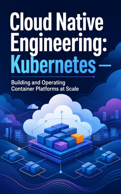Book cover for Cloud Native Engineering: Kubernetes — Building and Operating Container Platforms at Scale