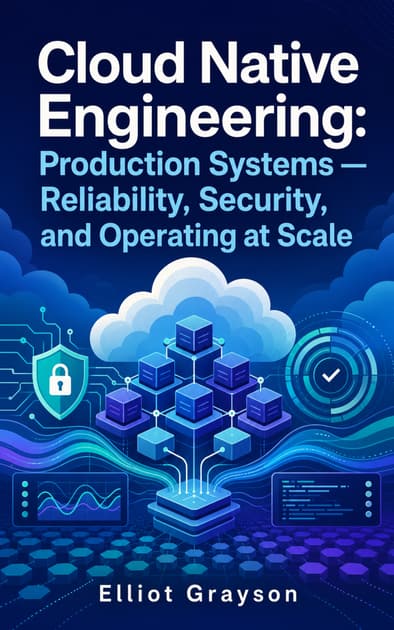 Book cover for Cloud Native Engineering Production Systems: Reliability, Security, and Operating at Scale