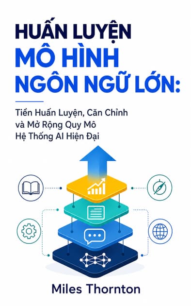 Book cover for Huấn Luyện Mô Hình Ngôn Ngữ Lớn: Tiền Huấn Luyện, Căn Chỉnh và Mở Rộng Quy Mô Hệ Thống AI Hiện Đại