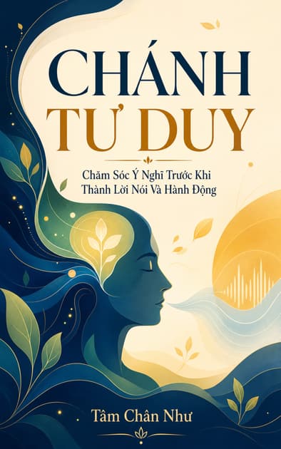 Book cover for CHÁNH TƯ DUY: Chăm Sóc Ý Nghĩ Trước Khi Thành Lời Nói Và Hành Động