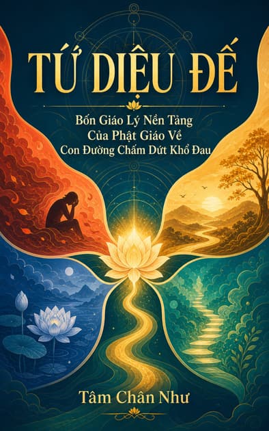 Book cover for TỨ DIỆU ĐẾ Bốn Giáo Lý Nền Tảng Của Phật Giáo Về Con Đường Chấm Dứt Khổ Đau