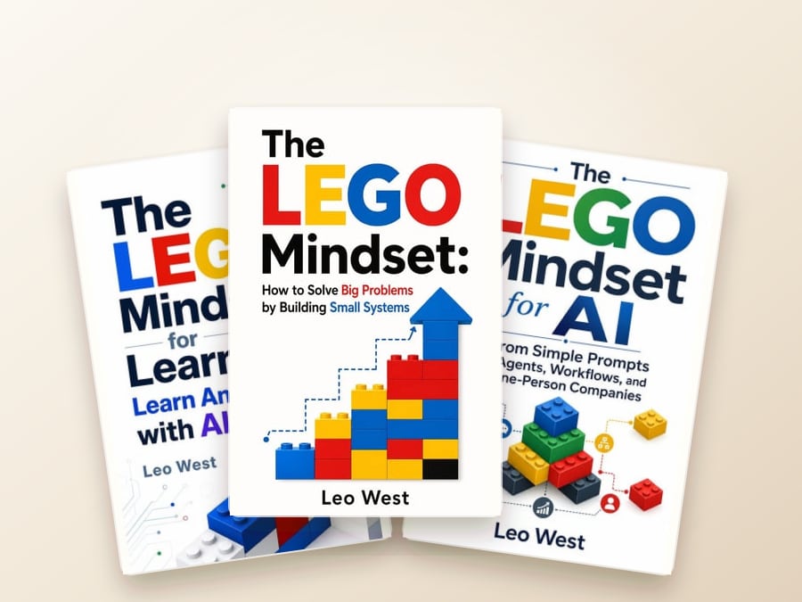 Book cover for The Lego Mindset
