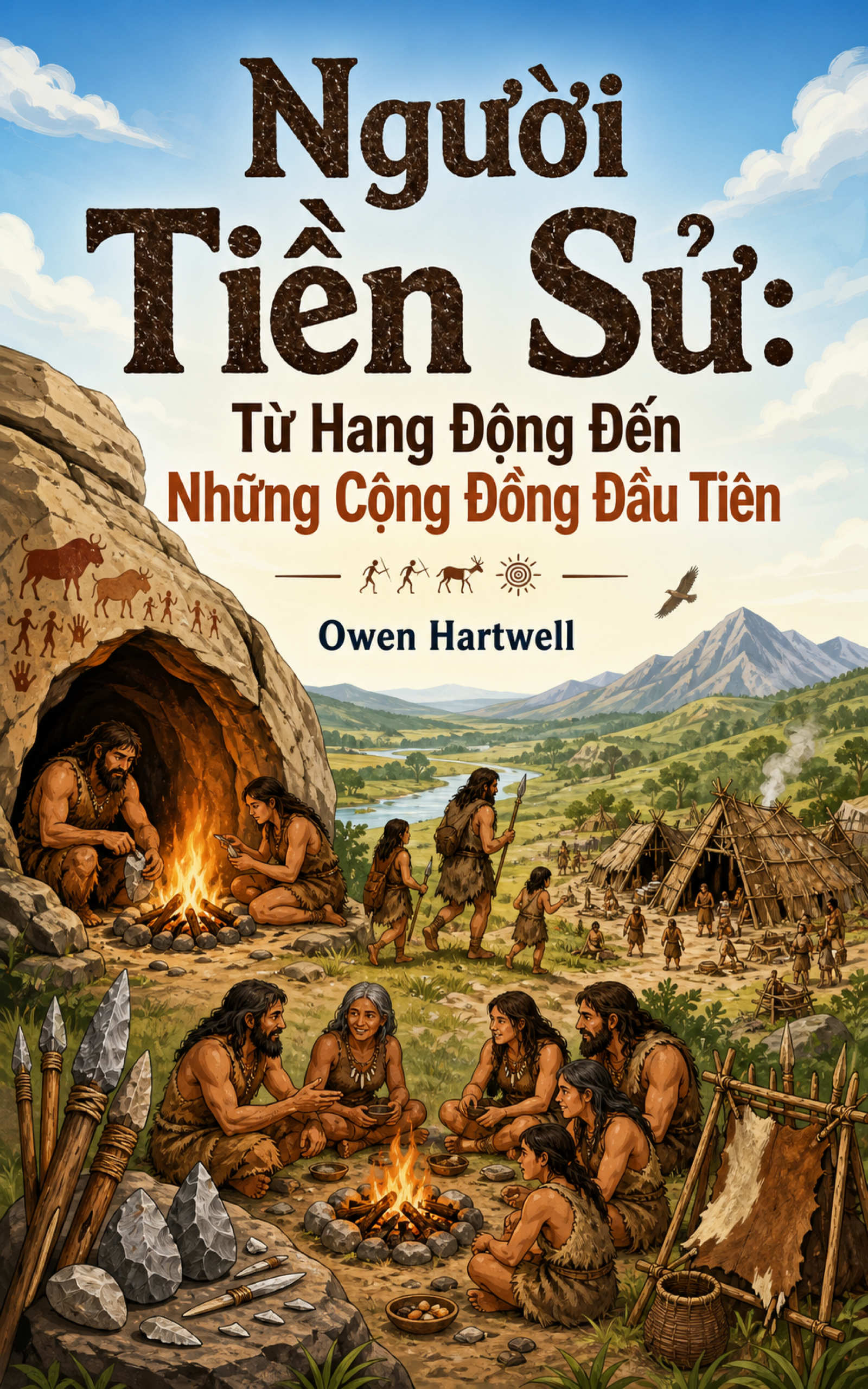Book cover for Người Tiền Sử: Từ Hang Động Đến Những Cộng Đồng Đầu Tiên